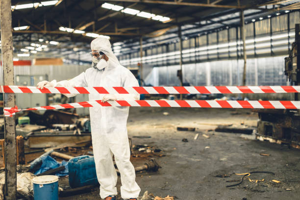 Professional Crime Scene Cleanup technician working in Lonetree, WY